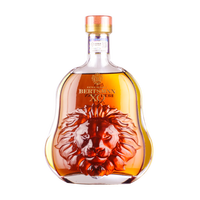 贝塔斯曼【送酒具】法国进口白兰地xo美狮洋酒40度烈酒送礼700ml礼盒礼袋 整箱6瓶 700mL 6瓶