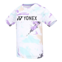YONEX新款尤尼克斯YY羽毛球服男女运动短袖T恤速干上衣 男款-115253BCR-白 XL