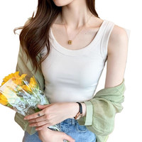 工字吊带背心女春夏新款遮副乳宽肩带运动背心打底衫配衬衫的内搭
