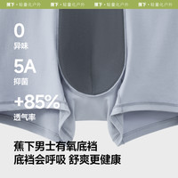 蕉下男士莫代尔棉质内裤SF386四角裤抑菌无痕平角裤裸感透气裤衩 漫暮黑+浅雾紫+木茶青 XL