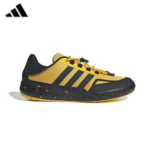 阿迪达斯 （adidas）男鞋夏季户外溯溪鞋运动训练休闲鞋涉水跑步鞋UK1044.5码 日光黄/一号黑/日光黄
