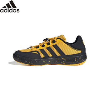阿迪达斯 （adidas）男鞋夏季户外溯溪鞋运动训练休闲鞋涉水跑步鞋UK1044.5码 日光黄/一号黑/日光黄