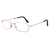 索柏防蓝光老花镜中老年男士女款高清老花眼镜1920银色