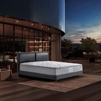 金可儿（Kingkoil）弹簧床垫独立袋装弹簧偏硬护脊1.8米*2米五星酒店款 世茂喜来登 繁星床架&世茂喜来登Luxury床垫 180*200cm