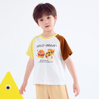 小猪班纳童装2025夏装新款儿童短袖T恤小童男童圆领上衣宝宝幼童