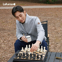 LAFUMA乐飞叶户外抓绒衣男 秋冬雀巢绒外套抓绒夹克 LMJA4CR67 雾灰色ME 175/96A（48）