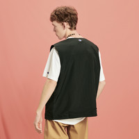 王俊凯同款Champion冠军马甲春秋背心拉链外套户外露营工装潮 卡其色 S