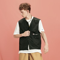 王俊凯同款Champion冠军马甲春秋背心拉链外套户外露营工装潮