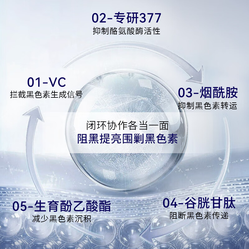  MERCILEN/梦希蓝 提亮改善黯沉肤色 美白精华水
