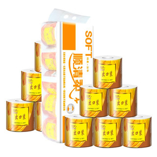  顺清柔 厚韧 卷纸  5层180克*10卷
