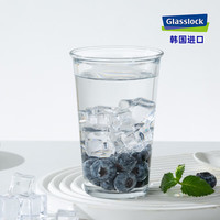 三光云彩 Glasslock钢化玻璃水杯耐高温咖啡杯泡茶牛奶办公室家用喝水杯 光杯500ml