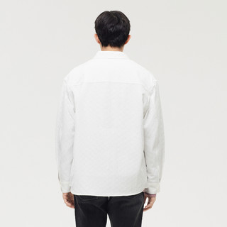 GXG男装 白色翻领长袖衬衫 22年秋季城市户外系列 白色. 185/XXL
