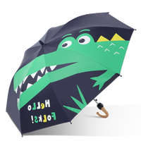 天堂 防紫外线晴雨伞直杆 黑胶防晒直柄遮阳伞晴雨两用