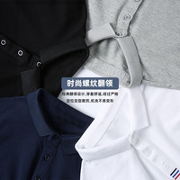 JEANSWEST/真维斯 高端立领 男士POLO衫