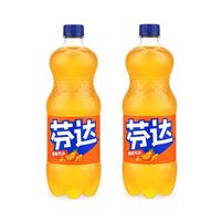 可口可乐（Coca-Cola）可乐汽水 碳酸饮料1.25L 2L 雪碧 芬达橙味大瓶装 芬达888ml*2瓶