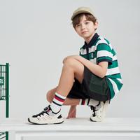 Hush Puppies/暇步士 网面 儿童运动鞋 黑色 39