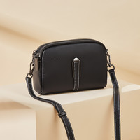 马连奴头层牛皮包包女母亲节高端大气斜挎包轻便手机包包