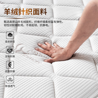  ESC 护脊 弹簧床垫+乳胶+椰棕  适中款厚20：高回弹+精钢弹簧 20-25cm（含） 偏硬