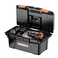 科麦斯 Komax五金工具箱收纳盒大号工业级家用手提式收纳箱多功能电工储物箱