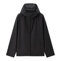 佐丹奴风衣外套男防风暗扣口袋分割网里连帽运动夹克13074835