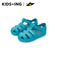 kids.ing 可迪星 罗马果冻鞋 儿童凉鞋 薄荷绿 32