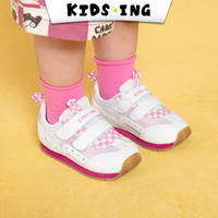 kids.ing【开学季】儿童运动鞋春季男小童跑步鞋网面透气女宝宝休闲鞋 赛可可【粉色】 23 适合脚长13.5-14.0cm