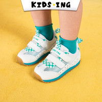kids.ing【开学季】儿童运动鞋春季男小童跑步鞋网面透气女宝宝休闲鞋 马赛可【绿色】 27 适合脚长16.1-16.6cm