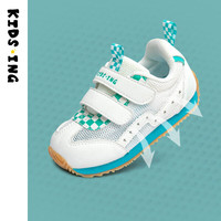 kids.ing【开学季】儿童运动鞋春季男小童跑步鞋网面透气女宝宝休闲鞋 马赛可【绿色】 28 适合脚长16.7-17.2cm