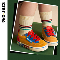 kids.ing儿童板鞋女春季女童鞋子幼儿园时尚宝宝运动鞋 Encamp星空 32 适合脚长19.3-20cm