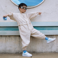 kids.ing【春秋合集】校园小白鞋儿童板鞋休闲鞋男女童中大童运动休闲板鞋 蓝色 30 适合脚长18.1-18.7cm