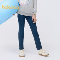 balabala/巴拉巴拉 时尚绣花 儿童牛仔裤