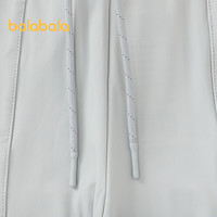 巴拉巴拉童装儿童裤子夏季长裤男童中大童休闲运动束脚裤印花时尚 浅灰20048 175