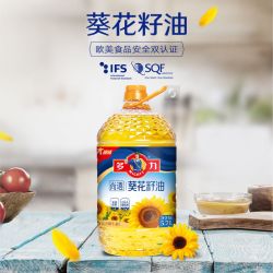 多力 尚选葵花籽油5.7L家用桶装食用油
