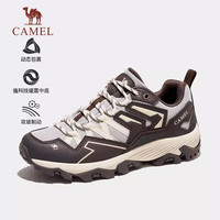CAMEL骆驼昆仑山绒里登山鞋女士防滑冬季加绒专业耐磨山地徒步鞋户外运动鞋 F13A693030R ,深灰,男款,加绒版 40