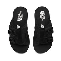 The North Face北面拖鞋男款春夏季运动休闲户外轻便背衬魔术贴粘扣轻质凉拖46B3 TJ2黑色 40 /美码7.5