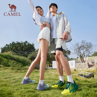 骆驼（CAMEL）云影登山鞋女春夏防滑男户外运动越野厚底徒步鞋子F24B026021A