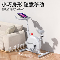 英尔健动感单车磁控家用静音小型自行车室内减肥锻炼运动器材 占地0.49㎡