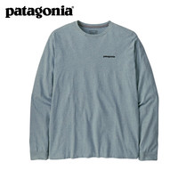 巴塔哥尼亚（Patagonia）男士混纺棉飞钓logo圆领长袖T恤 HomeWater Trout 37574 TMBL XL