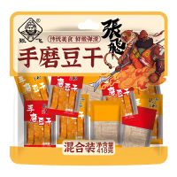 张飞 手磨豆干418g混合装