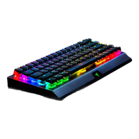 雷蛇(Razer)黑寡妇蜘蛛X竞技版有线机械键盘v4mini专业版无线蓝牙三模RBG灯效 黑寡妇蜘蛛v4mini【三模连接】