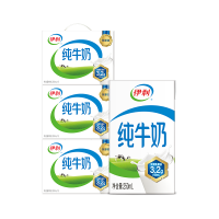 全脂纯牛奶 250ml*18盒*3提 礼盒装 2月产
