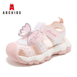 ABCKIDS ABC KIDS  2026夏季新款马卡龙色系甜美可爱蝴蝶结运动休闲包头凉鞋 （3款可选）