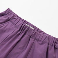 马骑顿（MQD）【上衣+裤】MQD男大童夏季户外风潮酷休闲亲肤小熊套装 深紫 110 cm