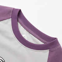 马骑顿（MQD）【上衣+裤】MQD男大童夏季户外风潮酷休闲亲肤小熊套装 深紫 120 cm