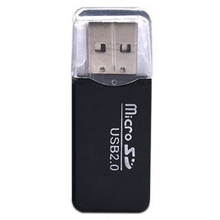 泰拉锋 TF读卡器Micro SD小卡usb2.0读取器 颜色