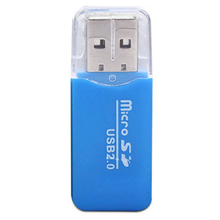 泰拉锋 TF读卡器Micro SD小卡usb2.0读取器 颜色