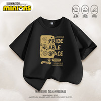 小黄人 DESPICABLE ME MINION MADE 童装儿童短袖T恤环球影城男童新款上衣夏季中大童休闲夏装半袖潮