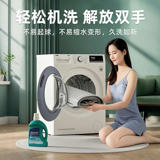 雅鹿a类母婴级冰丝凉席2025床单床笠夏季夏天竹席子婴儿可用 床笠款【薄雾蓝★送枕套】整夜恒温★可机洗