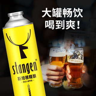  stangen/斯坦根 全麦酿造 小麦白啤酒  1x2x980ml 2L