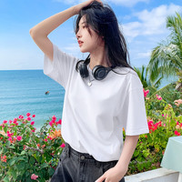 XYLIANREN/相伊恋人 重磅纯棉 女士T恤